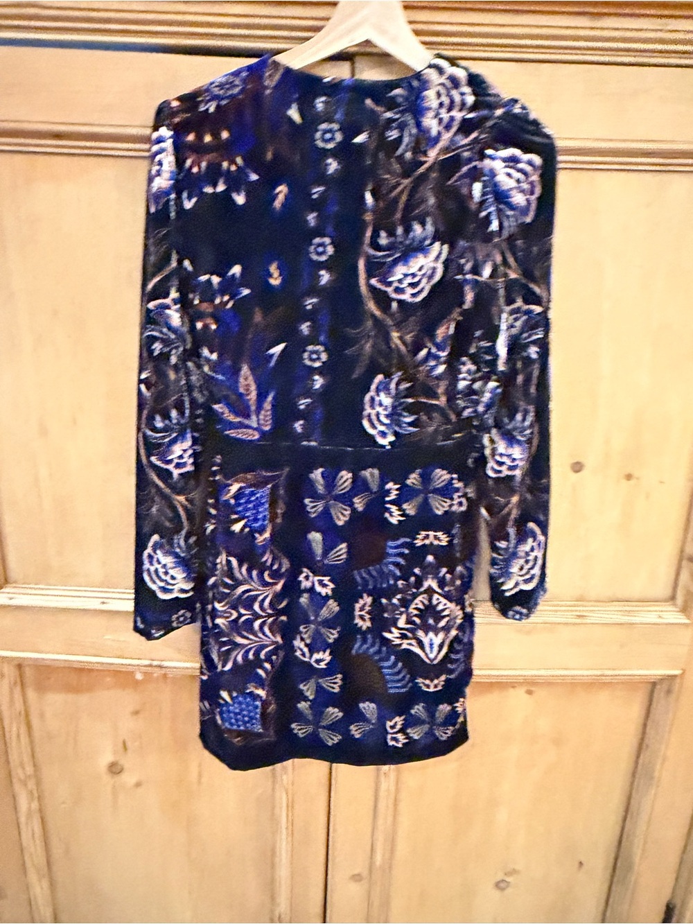 Farm Rio Arabesque Wrap Mini Dress - Picture 5 of 6